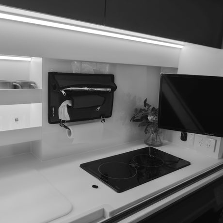 Velcro Backed Canvas Kitchen Dispenser